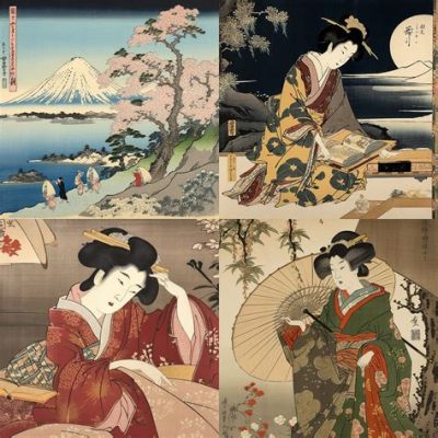 “Shōritsu” - Ukiyo-e Painauksen Mystiikka ja Kimalteleva Kauneus!