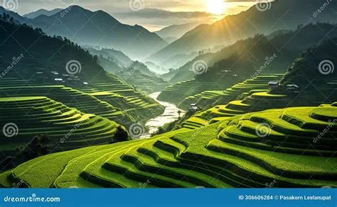 “The Planting of Rice” -  A Vibrant Symphony of Rural Life Captured in Exquisite Detail!